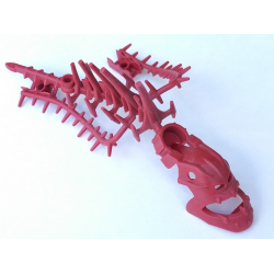 Bionicle Piraka Spine with Mask and Arm Covers (Hakann) - Flexible Rubber Bionicle Piraka Spine with Mask and Arm Covers (Hakann) - Flexible Rubber