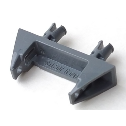 String Reel 1 x 4 x 2 Holder with 2 Technic Pins - Dark Bluish Gray