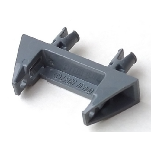 Деталь LEGO 30636 String Reel 1 x 4 x 2 Holder with 2 Technic Pins - Dark Bluish Gray