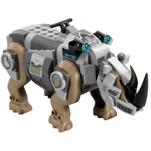 Деталь LEGO spa0024 Wakandan Armored Rhino - Set 76099 - Brick Built