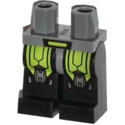 Hips and Black Legs with Evil Mech Lime Armor and Silver Knee Pads Pattern Hips and Black Legs with Evil Mech Lime Armor and Silver Knee Pads Pattern