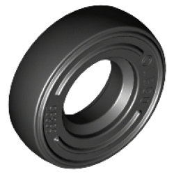 Tire 14mm D. x 4mm Smooth Small Single with Number Embossed on Side Tire 14mm D. x 4mm Smooth Small Single with Number Embossed on Side