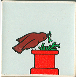 Duplo, Tile 2 x 2 x 1 with Home Mosaic Picture 02 Pattern