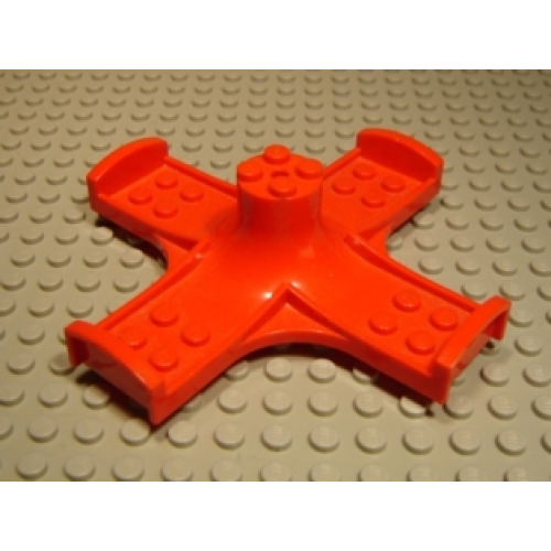 Деталь LEGO 4874c01 Fabuland Merry-Go-Round Base 4 x 4 with (Same Color) Fabuland Merry-Go-Round Type 1 Top (4875 / 4874)