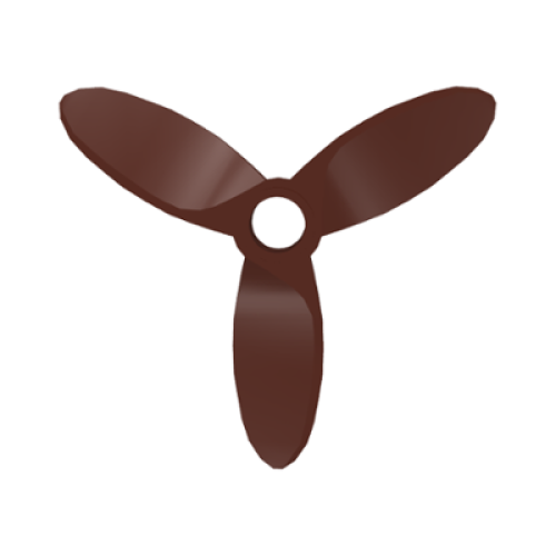 Деталь LEGO 4617 Propeller 3 Blade 5.5 Diameter
