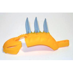 Bionicle Rahkshi Back Cover with Mask (Stars Series) with Molded Pearl Light Gray Blades Pattern Bionicle Rahkshi Back Cover with Mask (Stars Series) with Molded Pearl Light Gray Blades Pattern