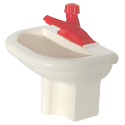 Fabuland Washbasin Sink with Red Tap