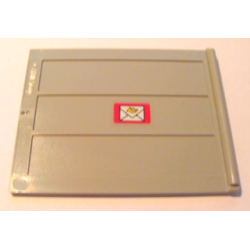 Door Sliding - Type 2 with Mail Envelope Pattern Model Right Side Inner (Sticker) - Set 4564 Door Sliding - Type 2 with Mail Envelope Pattern Model Right Side Inner (Sticker) - Set 4564