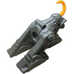 Galidor Torso and Legs Keewop with Medium Orange Tail