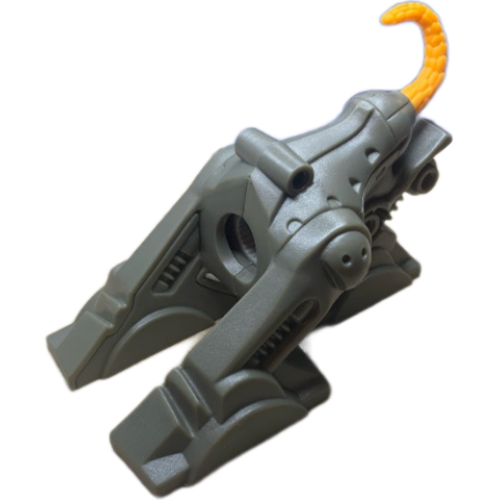 Деталь LEGO 43624 Galidor Torso and Legs Keewop with Medium Orange Tail