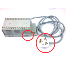 Electric, Train 12V Transformer for 230V - Type 3 with Output Cover Plug (UK)