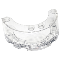 Windscreen 4 x 6 x 1 1/3 Round Windscreen 4 x 6 x 1 1/3 Round