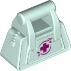 Friends Accessories Handbag with Magenta Cross Pattern Friends Accessories Handbag with Magenta Cross Pattern