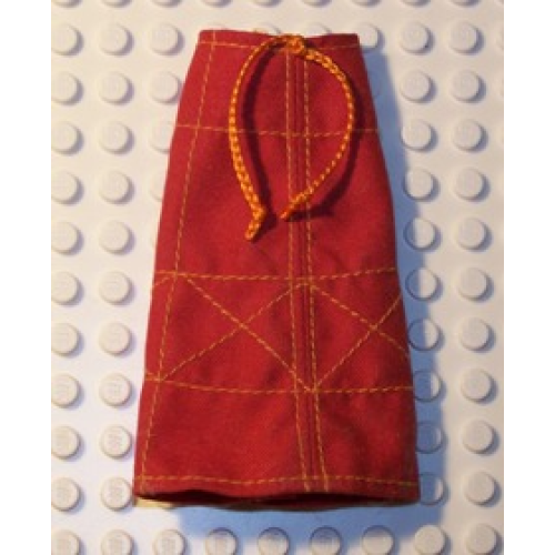 Деталь LEGO 22643 Scala, Clothes Female Skirt with Orange Tie