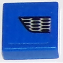 Tile 1 x 1 with Ford Mustang Lower Grille Honeycomb Pattern Model Right Side (Sticker) - Set 75871 Tile 1 x 1 with Ford Mustang Lower Grille Honeycomb Pattern Model Right Side (Sticker) - Set 75871