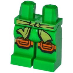 Hips and Legs with Olive Green Sash and Medium Nougat Knee Pads Pattern Hips and Legs with Olive Green Sash and Medium Nougat Knee Pads Pattern