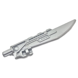 Large Figure Weapon, Blade with Bar Holder and Axle