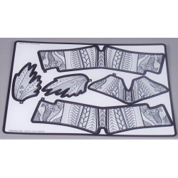 Plastic Skin Ink Koi Sheet 2 of 2 for Set 81003-1