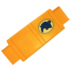 Container, Book Cover Binding, 16 x 6 x 1 (Storybook Adventures) with Dark Blue Belle Silhouette with Gold Oval Border Pattern (Sticker) - Set 43177 Container, Book Cover Binding, 16 x 6 x 1 (Storybook Adventures) with Dark Blue Belle Silhouette with Gold Oval Border Pattern (Sticker) - Set 43177