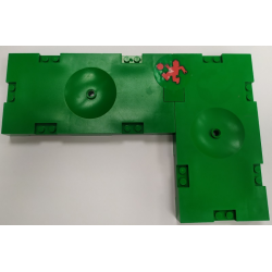 Stickered Assembly 24 x 16 x 1.33 with Red Minifigure Soccer Player Pattern on Green Background (Sticker) - Set 3570 - 2 Sports Field Section 8 x 16, 1 Tile 2 x 2 Stickered Assembly 24 x 16 x 1.33 with Red Minifigure Soccer Player Pattern on Green Background (Sticker) - Set 3570 - 2 Sports Field Section 8 x 16, 1 Tile 2 x 2