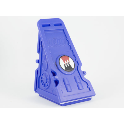 Деталь LEGO 30556pb02 Vehicle, Racer Launcher with Gear Logo and Stat Card on Inside Pattern (Stickers) - Set 4566