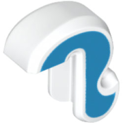 Cat Tail with Dark Azure Sides Pattern Cat Tail with Dark Azure Sides Pattern