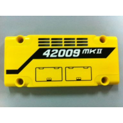 Technic, Panel Plate 5 x 11 x 1 with Grilles, Hatches and '42009 MKII' Pattern (Sticker) - Set 42009 Technic, Panel Plate 5 x 11 x 1 with Grilles, Hatches and '42009 MKII' Pattern (Sticker) - Set 42009