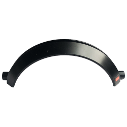 Technic, Panel Car Mudguard Arched 13 x 2 x 5 Half Circle with Red Taillight Pattern Model Left Side (Sticker) - Set 42126 Technic, Panel Car Mudguard Arched 13 x 2 x 5 Half Circle with Red Taillight Pattern Model Left Side (Sticker) - Set 42126