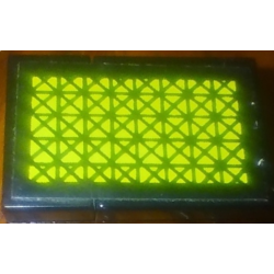 Stickered Assembly 3 x 2 with Yellow Speaker Grille Pattern (Sticker) - Set 268-1 - 1 Tile 1 x 2, 1 Tile 2 x 2