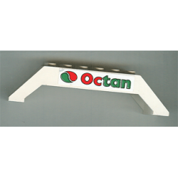 Slope 45 10 x 2 x 2 Double with Octan Logo Pattern (Sticker) - Set 6582 Slope 45 10 x 2 x 2 Double with Octan Logo Pattern (Sticker) - Set 6582