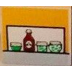 Duplo, Tile 2 x 2 x 1 with Farmhouse Mosaic Picture 13 Pattern Duplo, Tile 2 x 2 x 1 with Farmhouse Mosaic Picture 13 Pattern