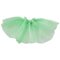 Belville, Clothes Skirt Short, Sheer - 3cm Length - Medium Green