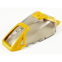 Windscreen 7 x 4 x 2 Canopy with Pearl Gold Armor and Handle Pattern - Trans-Brown Windscreen 7 x 4 x 2 Canopy with Pearl Gold Armor and Handle Pattern - Trans-Brown