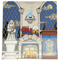 Plastic 3D Backdrop with Ravenclaw Common Room Pattern