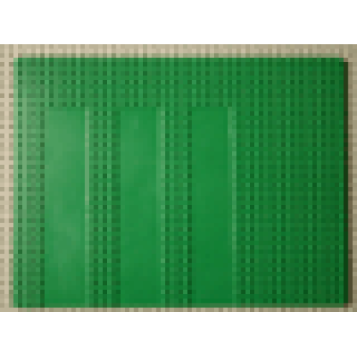 Деталь LEGO 915 Baseplate 24 x 32 with Three Driveways