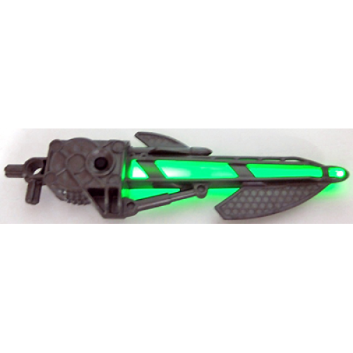Деталь LEGO 56455c01 Bionicle Weapon Inika Light-up Laser Harpoon