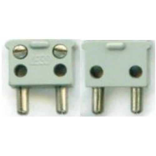Деталь LEGO bb0081c01 Electric, Connector, 2-Way Male Squared Narrow Long without Center Post