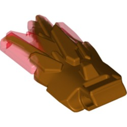 Energy Burst with Wide Clip with Marbled Trans-Red Pattern Energy Burst with Wide Clip with Marbled Trans-Red Pattern