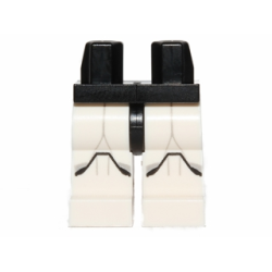 Hips and White Legs with SW Clone Trooper and Black Markings Pattern
