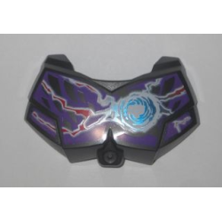 Large Figure Chest Armor Small with Chi and Dark Purple (Raven) Pattern