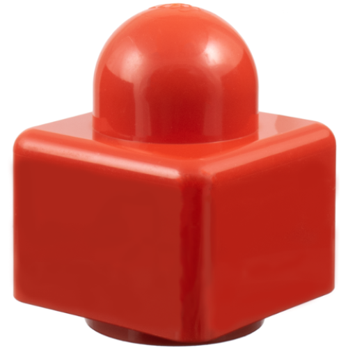 Деталь LEGO 31000 Primo Brick 1 x 1 - Red