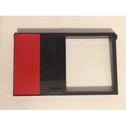 Door 1 x 6 x 8 Left with Red Rectangle Pattern (Sticker) - Set 5571 Door 1 x 6 x 8 Left with Red Rectangle Pattern (Sticker) - Set 5571