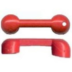 Fabuland Utensil Telephone - Handset 1 x 4 with Hole