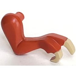 Dinosaur Leg Small (Front) Tyrannosaurus rex with Tan Claws Pattern - Right Dinosaur Leg Small (Front) Tyrannosaurus rex with Tan Claws Pattern - Right