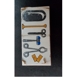 Stickered Assembly 4 x 2 with Medical Instruments Pattern (Sticker) - Set 231-1 - 2 Tile 2 x 2