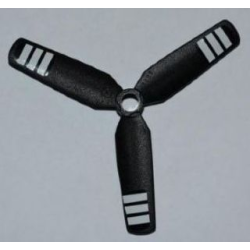 Propeller 3 Blade 9 Diameter with White Stripes Pattern (Stickers) - Set 7643 Propeller 3 Blade 9 Diameter with White Stripes Pattern (Stickers) - Set 7643