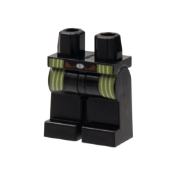 Hips and Legs with Reddish Brown Belt, Silver Buckle, Olive Green Coattails Pattern Hips and Legs with Reddish Brown Belt, Silver Buckle, Olive Green Coattails Pattern