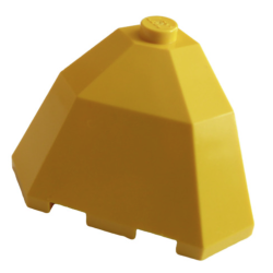 Brick, Modified Facet 3 x 3 x 2 Top