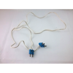 Electric, Wire 12V / 4.5V with 2 Leads, 96 Studs Long with 2 Blue Electric, Connector, 2-Way Male Rounded Narrow Type 2 with Hollow Pins (x466c96 / bb0236ac01)