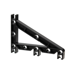 Znap Beam 9, 8 Holes, Triangular - Black